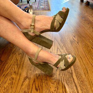 MICHAEL KORS SUEDE LEATHER SHOES PRISTINE